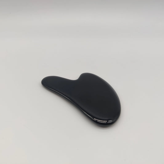 black obsidian gua sha